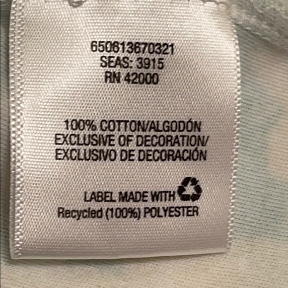 Basic Editions Size Large Spring Flowers T- Shirt - Picture 11 of 12